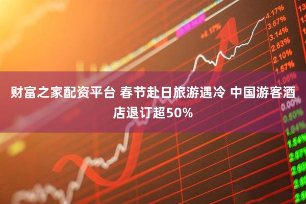 财富之家配资平台 春节赴日旅游遇冷 中国游客酒店退订超50%